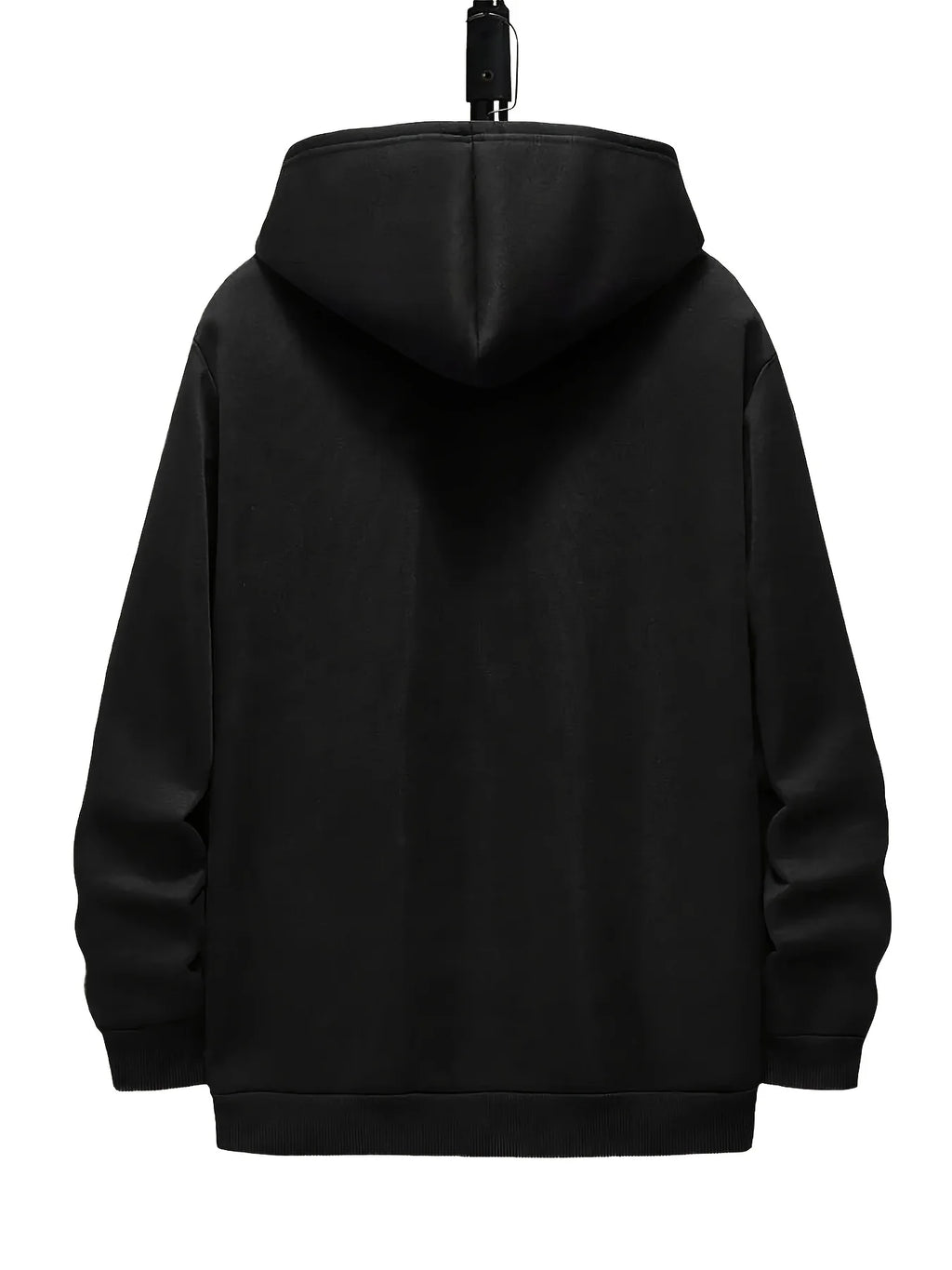 Herren Herbst und Winter lässige Mode lose Paris Muster gedruckt langärmelige Kapuzenpullover warmer Pullover