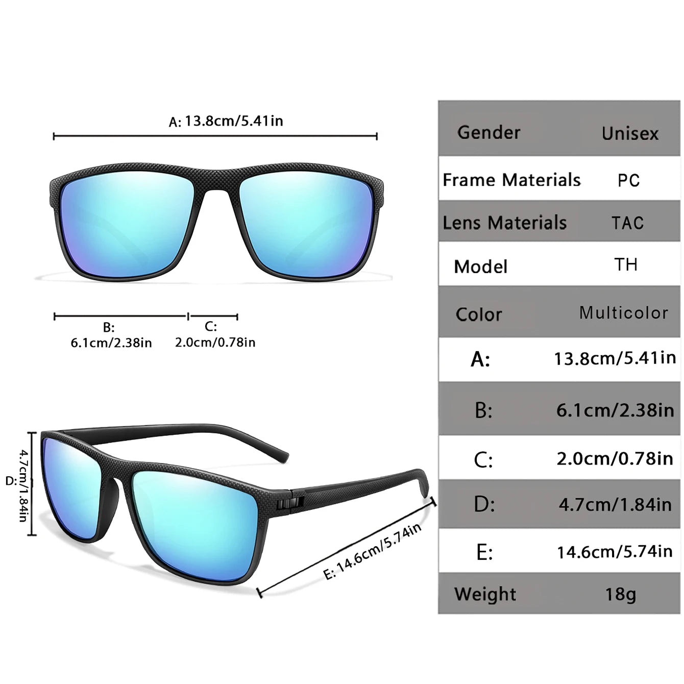 LOISRUBY Marke Klassische Radfahren Polarisierte Sonnenbrille Männer Frauen Mtb Fahrrad Platz Brillen Camping Wandern Schutzbrillen UV400