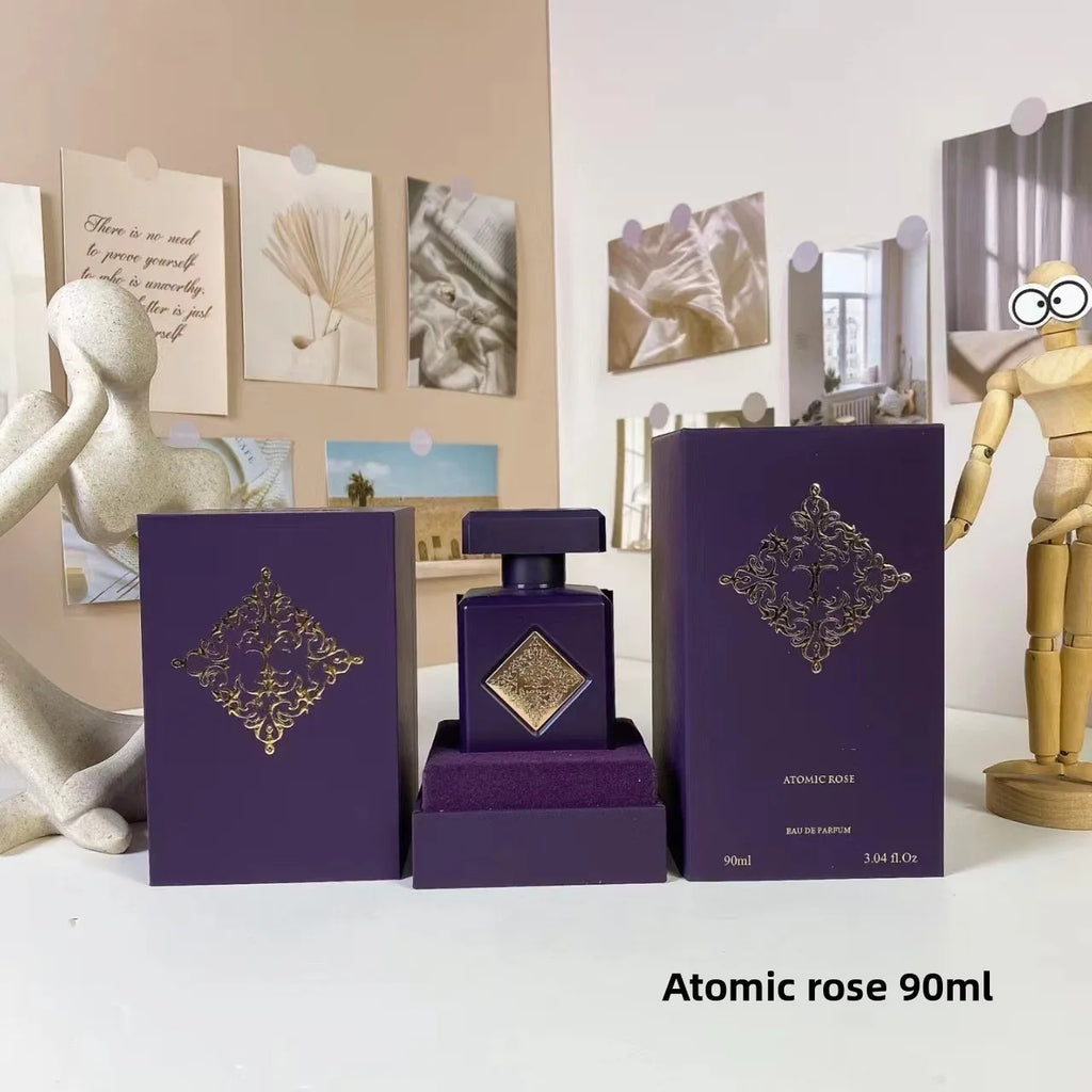 90 ml Parfüm Oud Vanilla Moschus Rose für elegante, reiche Unisex, langanhaltender orientalischer holziger Duft, täglicher Duft, Nischenparfums