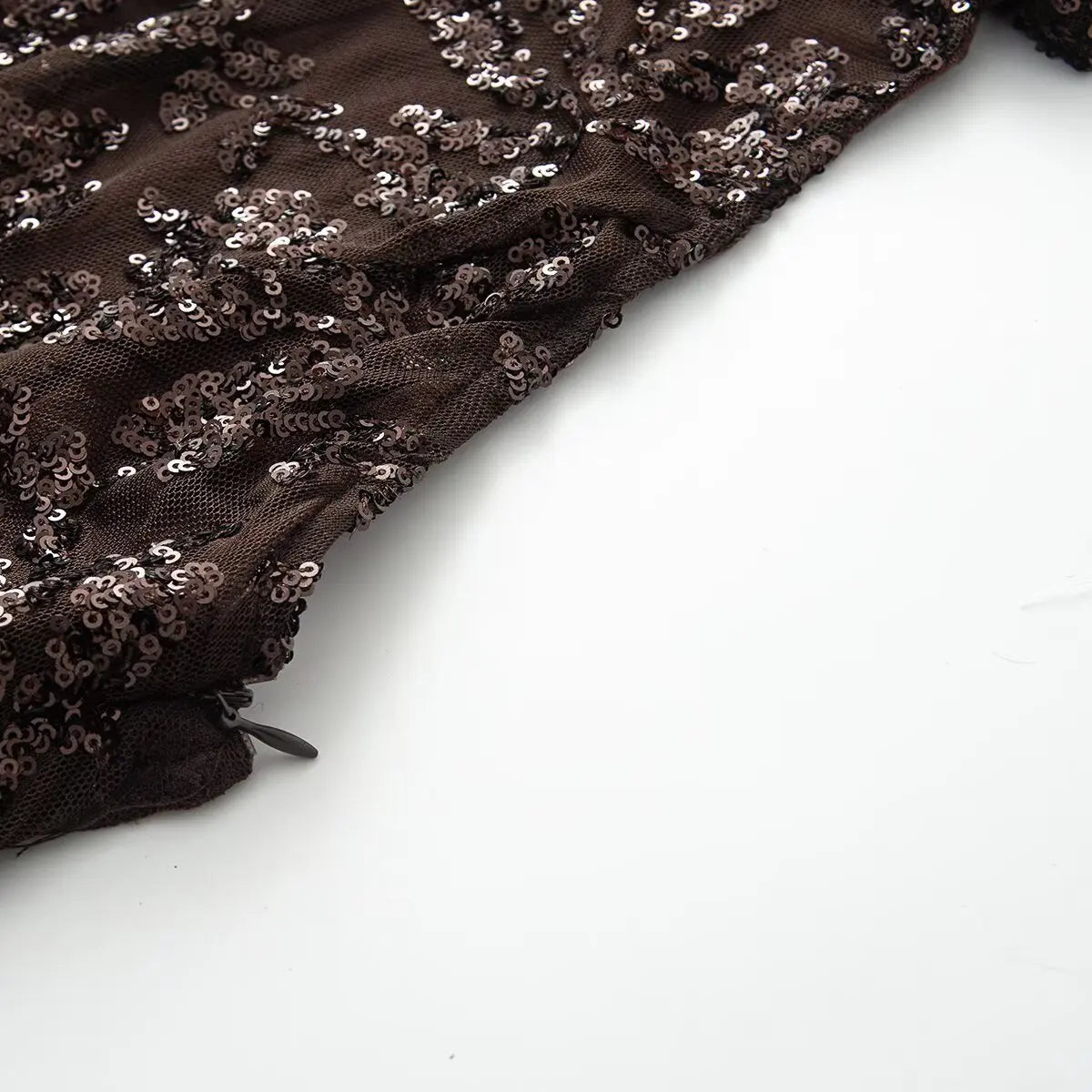 HH Damen Neues Modisches Abendkleid Sommer Ärmellos Rückenfrei Pailletten Bestickt Neckholder Dekoration Sexy Langes Kleid