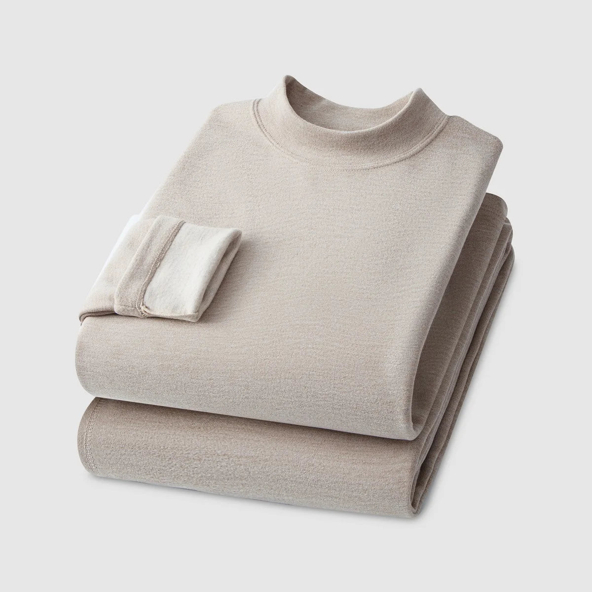 Herbst und Winter Herren-Thermounterwäsche aus Kaschmir-Seide, Damen-Thermo-Herbsthose aus Kaschmir, gepolstertes und verdicktes Paar-Set
