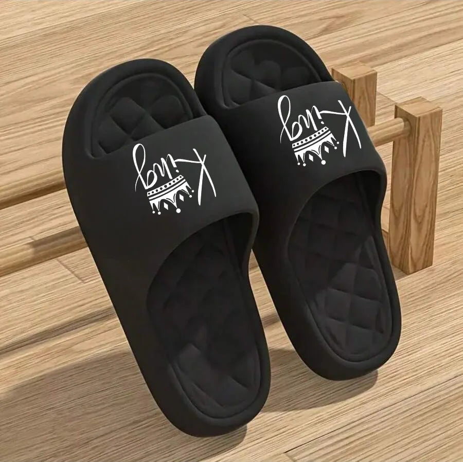 Neue lässige, innovative Design-Herrenschuhe, Eva-Hausschuhe mit weicher Sohle, leichte Hausschuhe, hochwertige, exklusive Markenhausschuhe