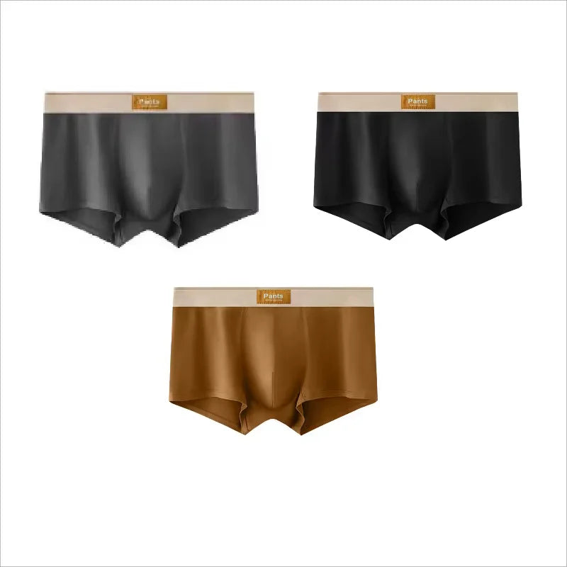 4 stücke Männer Unterwäsche Baumwolle BoxerShorts Hombre Höschen Mann Atmungsaktive Unterhose Sexy Sport Komfort Männliche Boxer Große Größe L-7XL