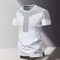 Sommer schnell trocknende Kleidung 3D-gedrucktes Herren-T-Shirt, übergroßes, lockeres Rundhals-Kurzarmshirt