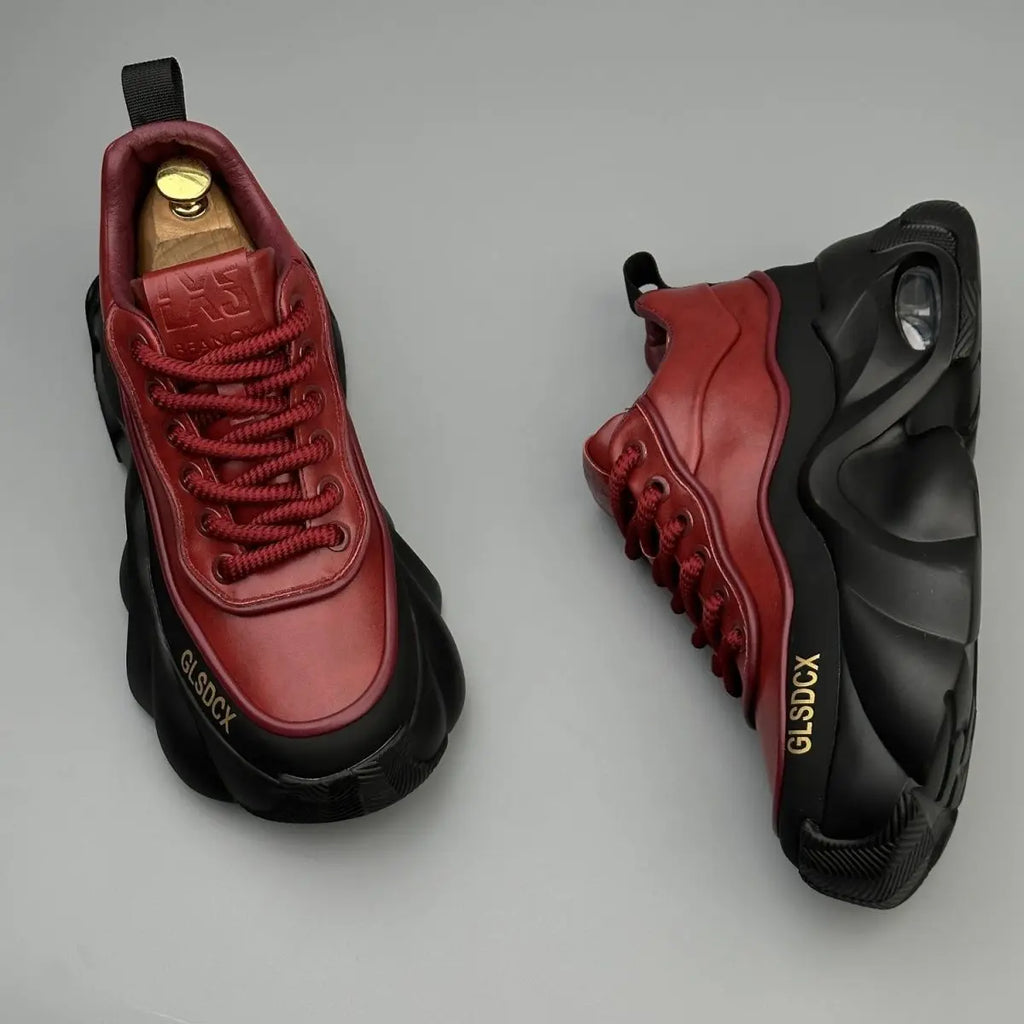 Designer-Stil-Männerschuhe 2025, Herbstmode, bequeme Herren-Turnschuhe mit dicker Plattform, Freizeitschuhe, Sporttrainer, Tenis