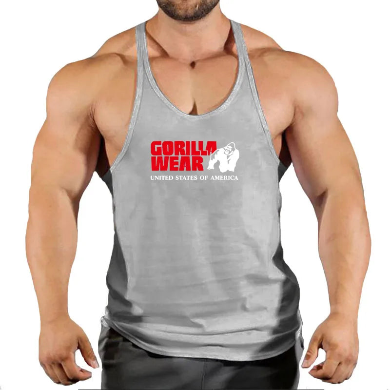 Herren Fitness studio Tank Top Kleidung Sommer schnell trocknende Weste American Basketball Sport ärmellose T-Shirts Fitness Workout Tops für Männer