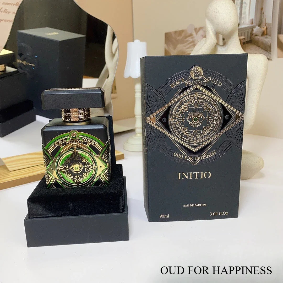 90 ml Parfüm Oud Vanilla Moschus Rose für elegante, reiche Unisex, langanhaltender orientalischer holziger Duft, täglicher Duft, Nischenparfums