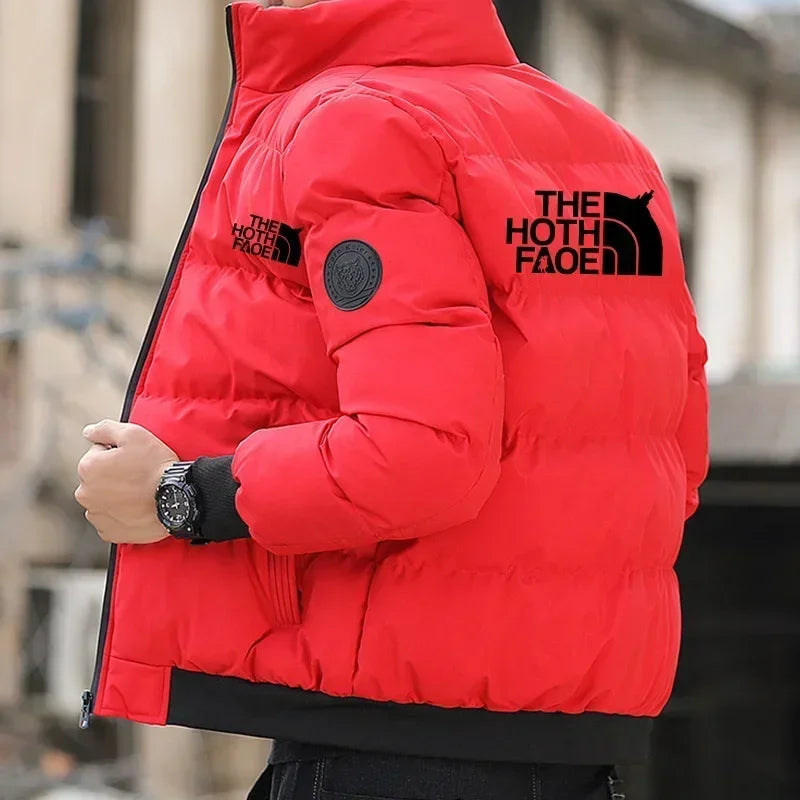 Modische dicke Jacke für Herren, neuer warmer und wasserdichter Parkamantel für Herbst und Winter, lässige und modische Jacke für mich