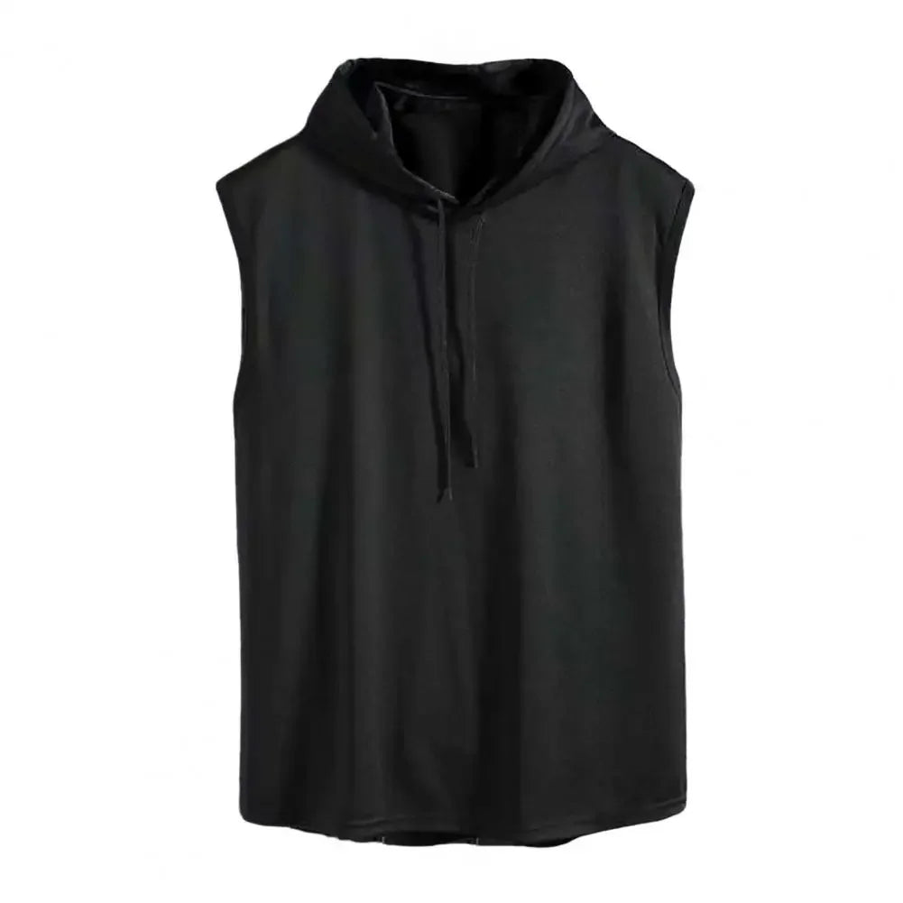 2026 Sommer Herrenmode Ärmelloses Kapuzen-T-Shirt Herren Ärmelloses Kapuzen-Sweatshirt Schnelltrocknende Herren-Sportweste