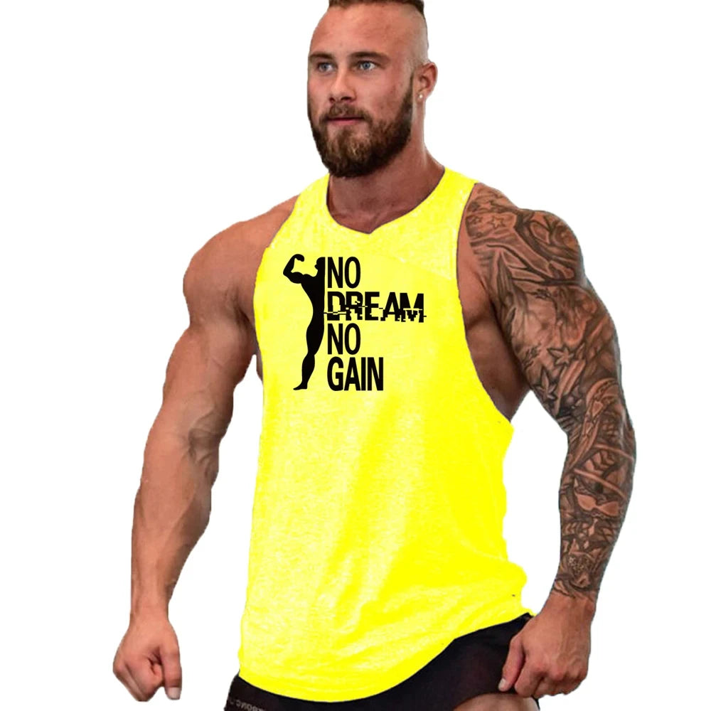 Gym Top Männer Hemd Mann Fitness männer Kleidung Weste Singuletts T-shirts Kleidung Bodybuilding Stringer Westen Muskeln Singulett Tops