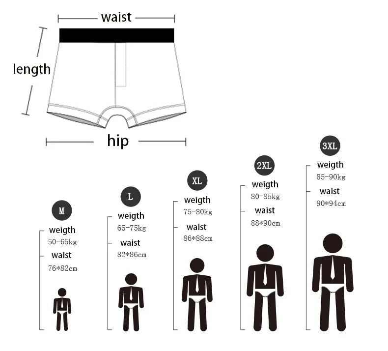 1Pcs Männer Baumwolle Boxer Shorts Höschen Unterwäsche3 Farben L XL 2XL 3XL Weichen Brief Gürtel Atmungsaktive Soft Mode sport