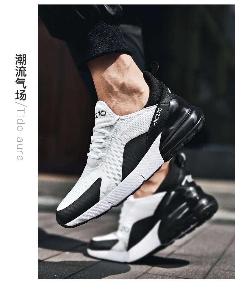 Herren-Sneaker für Outdoor-Jogging, Sportschuhe für die Herbstsaison, Damen-Freizeitschuhe, Plattform-Mesh-Atmungsaktive Freizeitschuhe, Größen 36-47