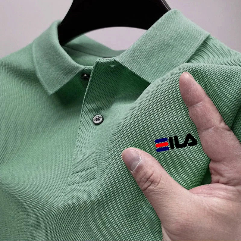 2023 Sommer Neues Herren-Poloshirt mit Revers, bestickt und Anti-Pilling-Poloshirt, kurzärmelig, lässig, heißer Verkauf