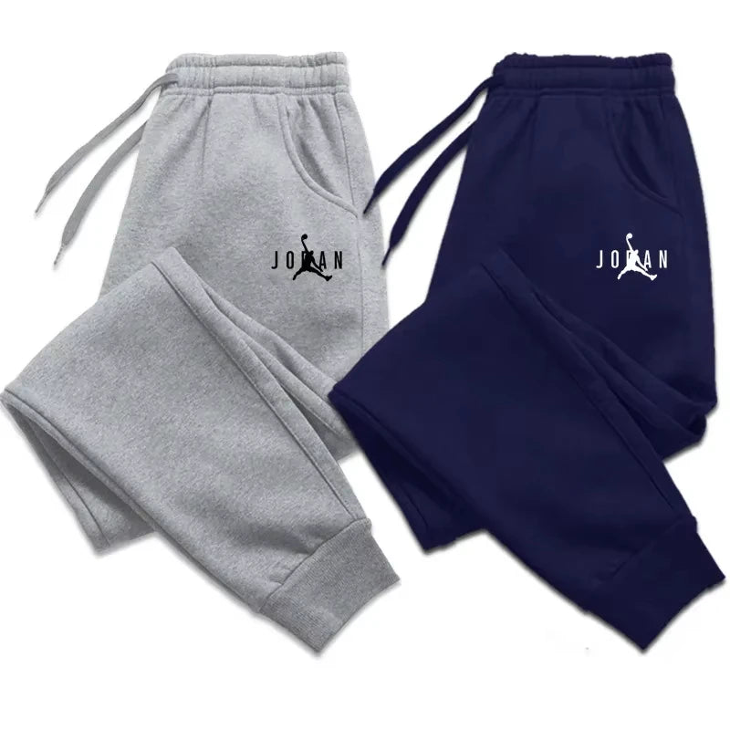 Herbst Winter Herren Jogginghose mit Kordelzug Lässige Fleece-Sweathose Workout Lauf Fitness Sport Trainingshose Sportbekleidung