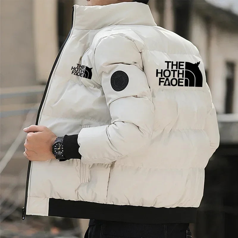 Modische dicke Jacke für Herren, neuer warmer und wasserdichter Parkamantel für Herbst und Winter, lässige und modische Jacke für mich
