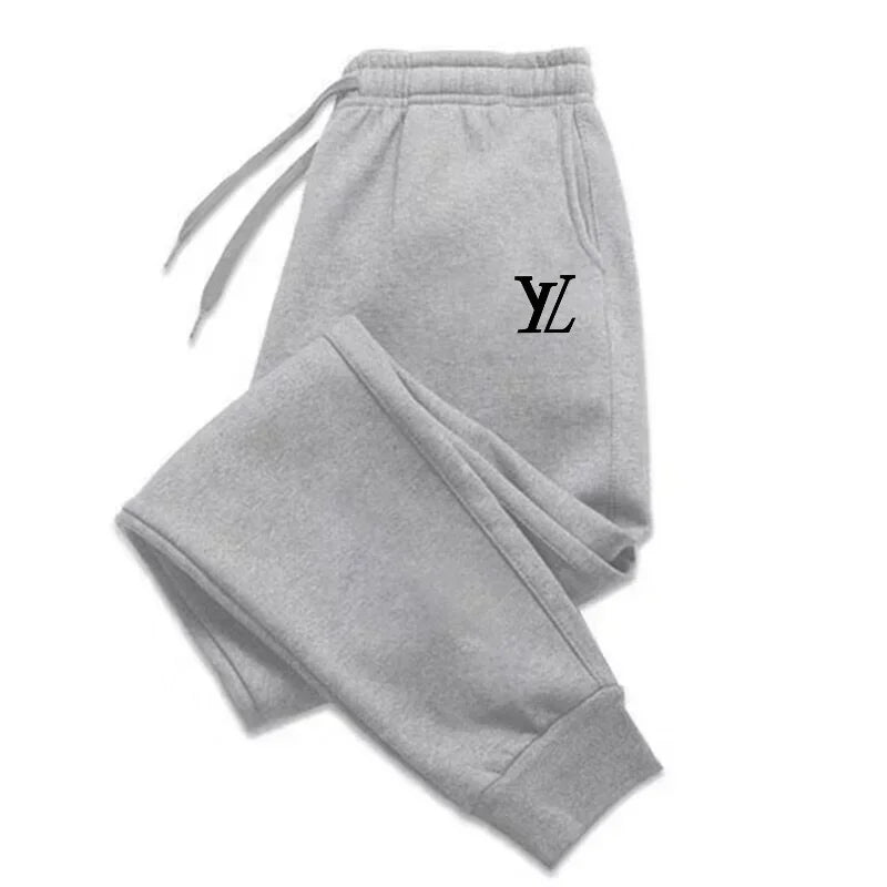 2026 Herren Jogginghose mit Aufdruck Modischer Trend Vielseitige Weiche Hochwertige Streetwear Hose mit Elastischem Bund Freizeithose S-3XL
