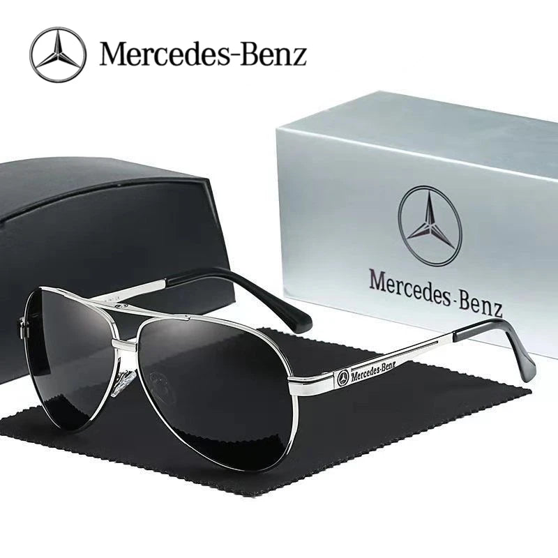 Mercedes Benz E B A C S V Class GLB GLC GLE GLS AMG SLC SLK CLS Car HighEnd Anti Glare Driver Goggles Pilot Polarized Sunglasses