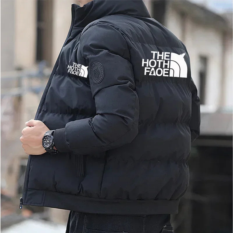 Modische dicke Jacke für Herren, neuer warmer und wasserdichter Parkamantel für Herbst und Winter, lässige und modische Jacke für mich