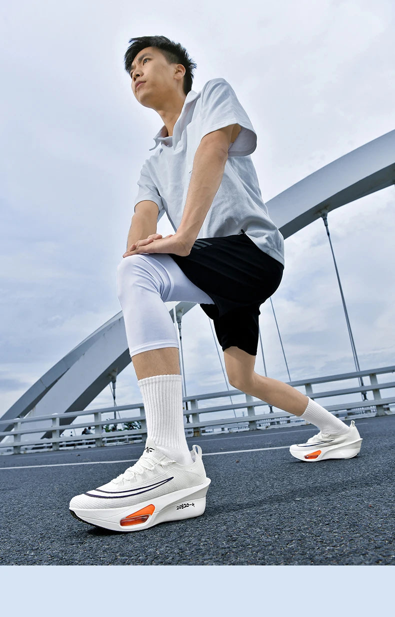 Luftpolster-Laufschuhe, Marathon-Spezialität, Herren, Sport, atmungsaktiv, leicht, Damen, bequem, sportlich, rutschfest
