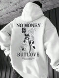 Modische Frühling und Herbst Paar Stil Hoodie Jacke Neue Lose männer Floral Brief Drucken Mit Kapuze Fleece Sweatshirt S-3XL