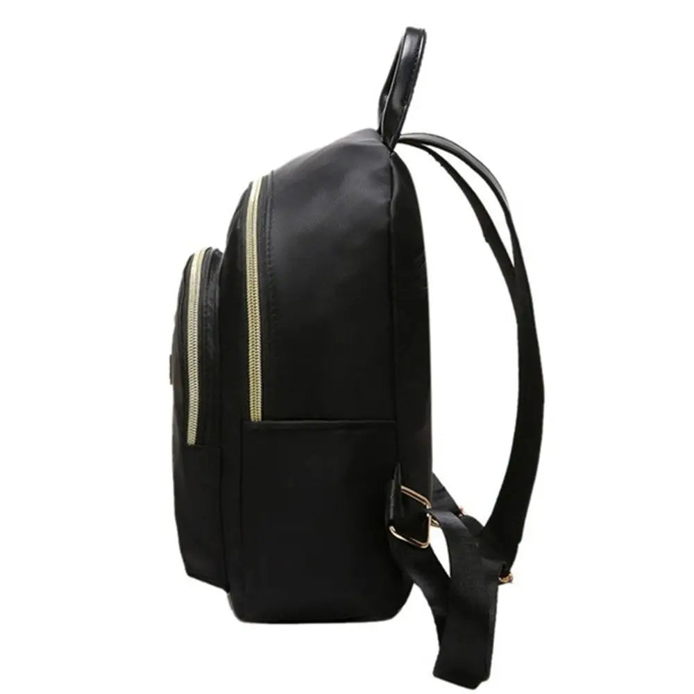 Frauen Multi-Funktion Mode Mädchen Oxford Daypack Reise Nette Mini Rucksack Männer Schulter Tasche Schwarz Geldbörse Heißer