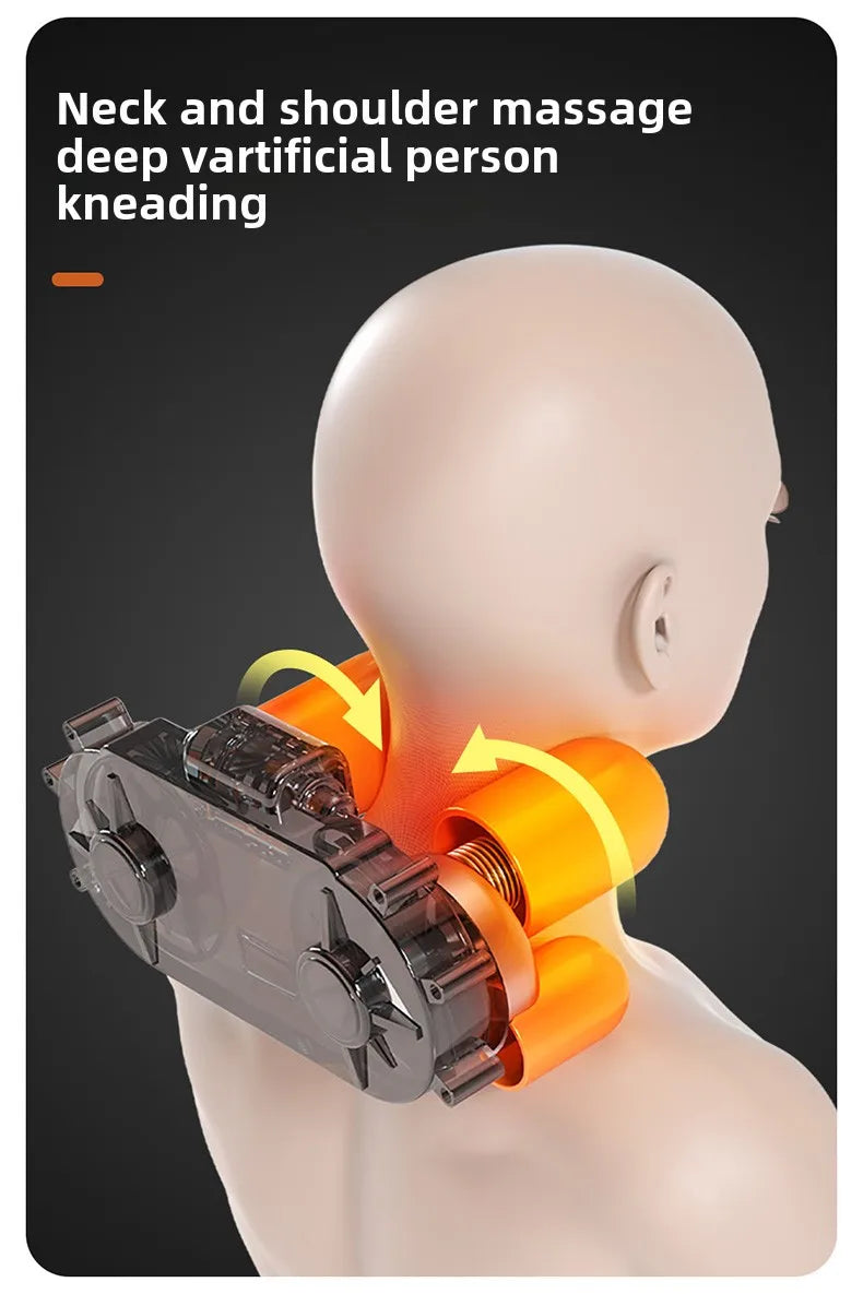 Massager Automatic kneading full body Shoulder Cervical Spine Waist Back Cushion Home Massager
