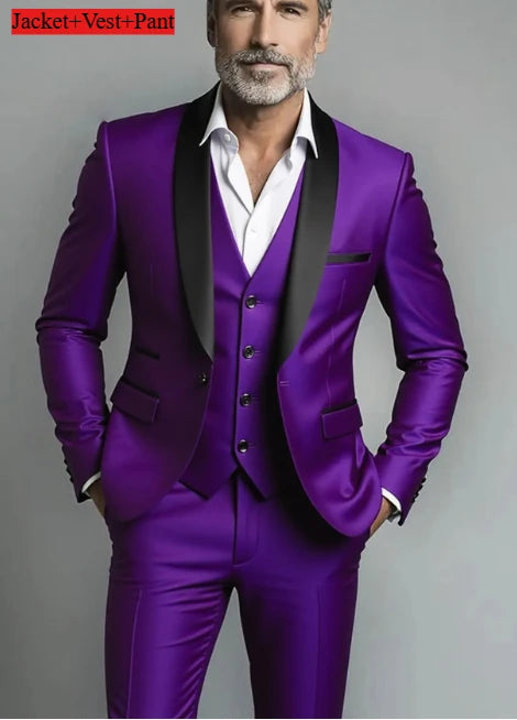 Männer Formale Slim Fit Smoking Prom Anzug Männlichen Bräutigam Hochzeit Blazer Hohe Qualität Trauzeuge Luxus Kleid Business Bankett Party Anzug