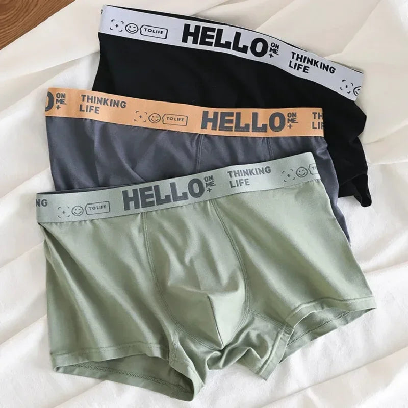 1/5 Stück Herrenunterwäsche, atmungsaktiv, bequem, schnell trocknend, dehnbar, Boxershorts, sexy Unterhosen, trendige Boxershorts für Herren