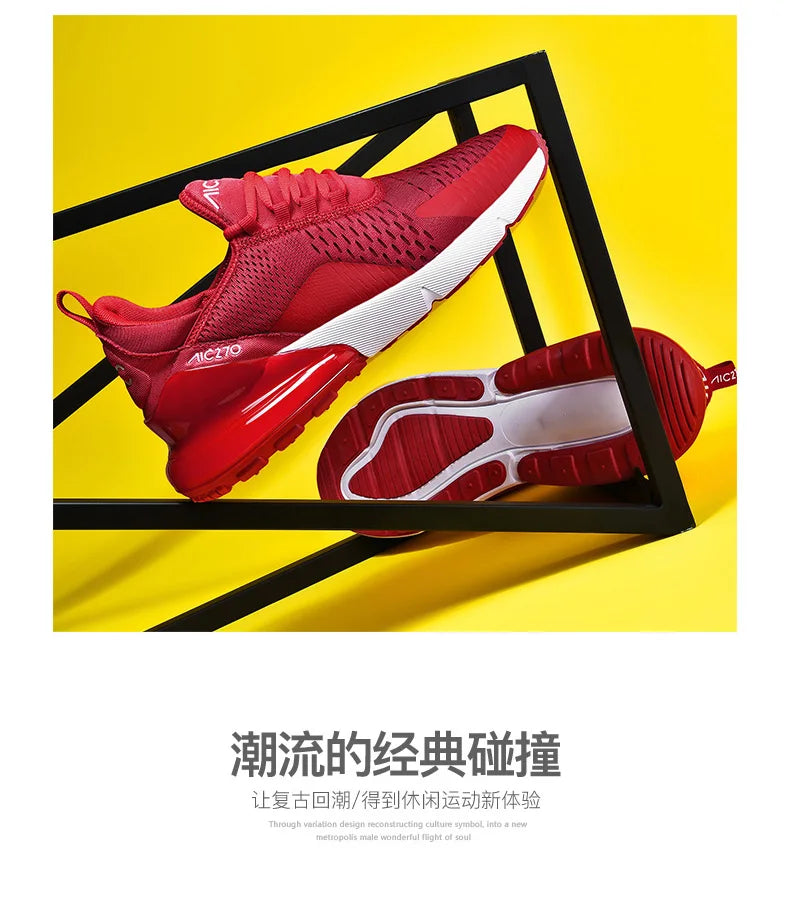 Herren-Sneaker für Outdoor-Jogging, Sportschuhe für die Herbstsaison, Damen-Freizeitschuhe, Plattform-Mesh-Atmungsaktive Freizeitschuhe, Größen 36-47