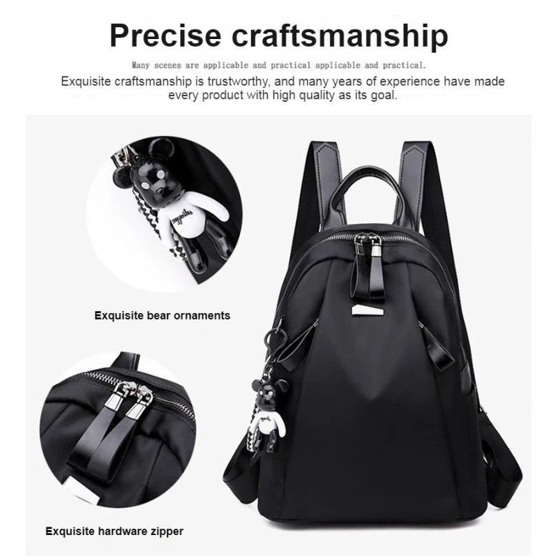 1 Stück trendiger Street-Style-Rucksack für Damen – Oxford-Stoff für Teenager