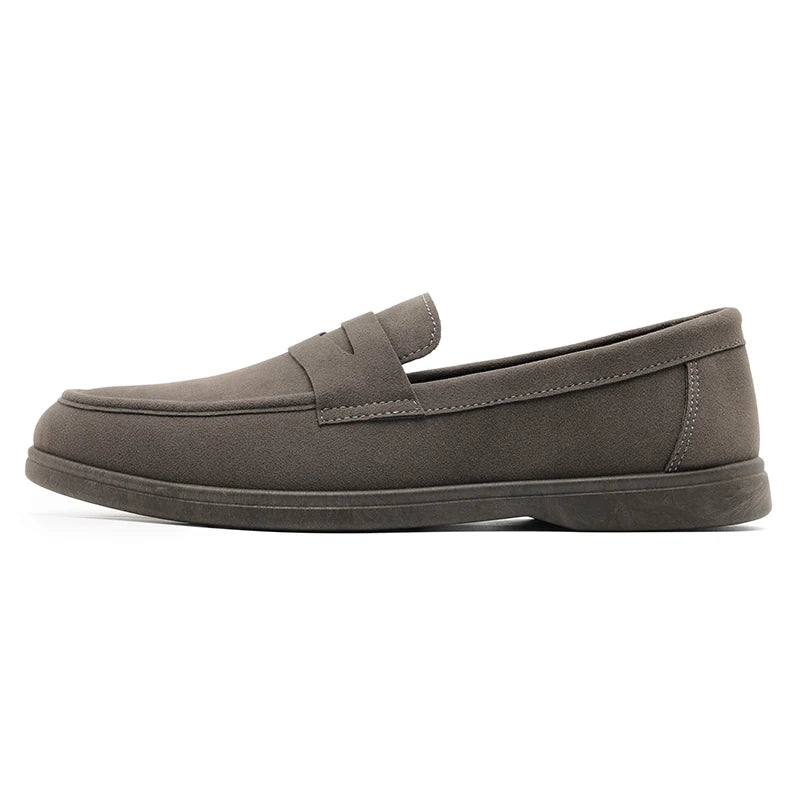 Hot Sale Men's Slip On Loafers Preppy Lightweight Breathable Comfort Outdoor Flats Non Slip Soft Sole Casual Daily Walking Shoes