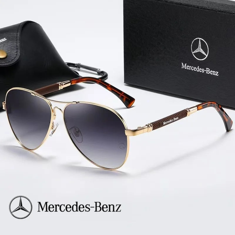 Mercedes Benz E B A C S V Class GLB GLC GLE GLS AMG SLC SLK CLS Car HighEnd Anti Glare Driver Goggles Pilot Polarized Sunglasses