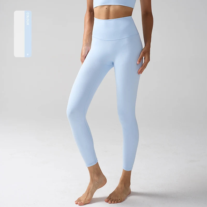 Hohe Taille Nacktgefühl Leggings Frauen Fitness Laufen Yoga Leggings Hosen Energie Gym Enge Leggings Lässige Workout Leggings