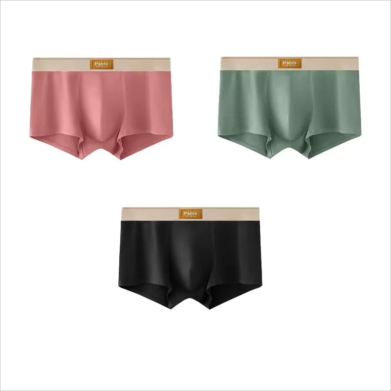 4 stücke Männer Unterwäsche Baumwolle BoxerShorts Hombre Höschen Mann Atmungsaktive Unterhose Sexy Sport Komfort Männliche Boxer Große Größe L-7XL