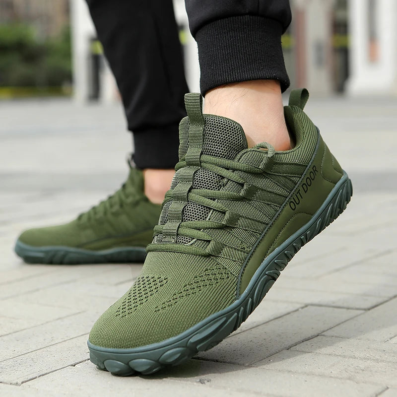 Neue Wanderschuhe, Übergröße, Paar Outdoor-Sportschuhe, breite Handfläche, breite letzte Schuhe, Barfuß-Freizeitschuhe, Indoor-Yoga-Fitness