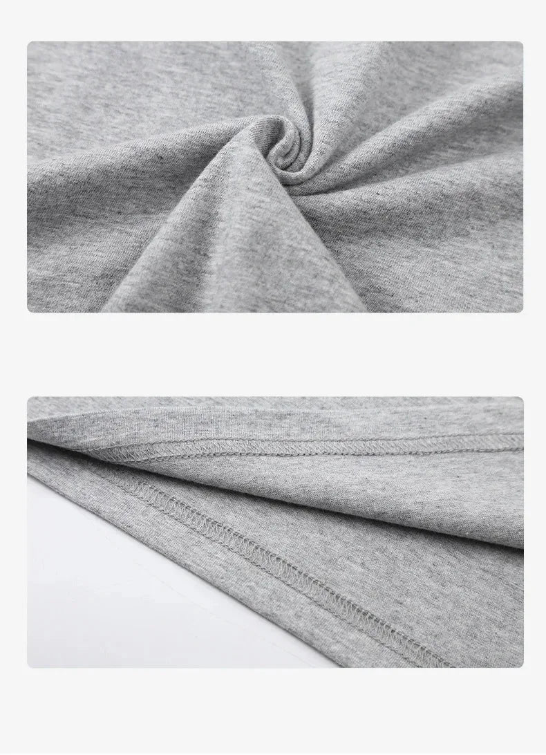 12 Farben übergroßes schweres T-Shirt für Herren, Sommer-Kurzarm-T-Shirt, 100 % Baumwolle, schlichtes Oberteil, lässige Herrenbekleidung