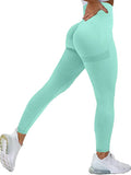 Frauen Nahtlose Workout Leggings Hohe Taille Push-Up-Leggings Damen Sexy Gym Legging Mode Schwarz Sport Leggings