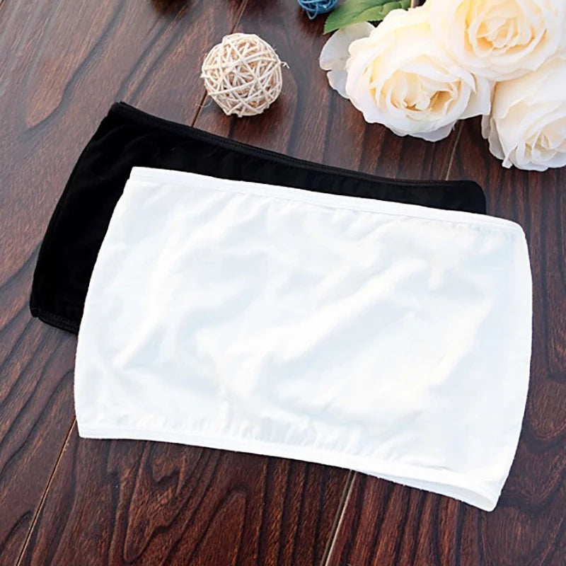 Sommer Frauen sexy Tube Top träger lose Bandeau ärmellose Sport-BH Unterwäsche Wrap Brust weiche bequeme Tube Tops für Lady Girl