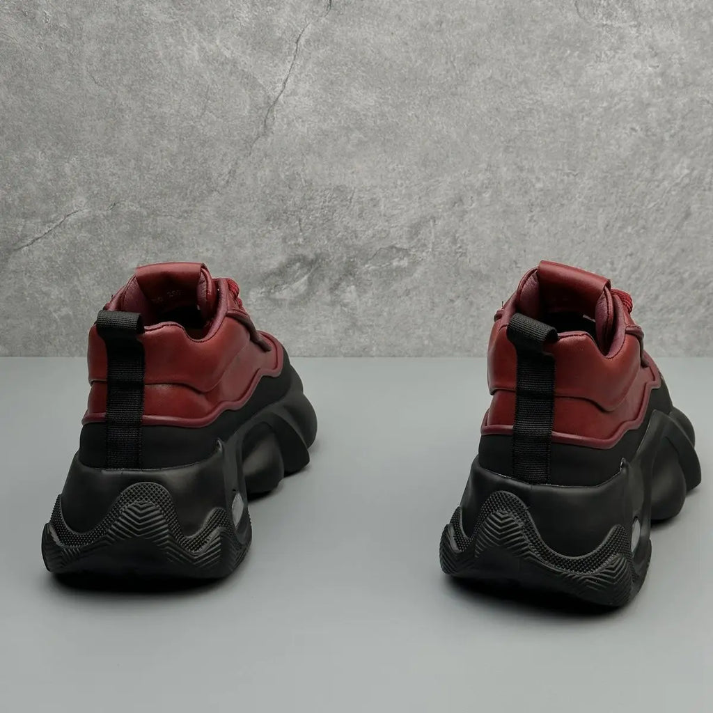 Designer-Stil-Männerschuhe 2025, Herbstmode, bequeme Herren-Turnschuhe mit dicker Plattform, Freizeitschuhe, Sporttrainer, Tenis