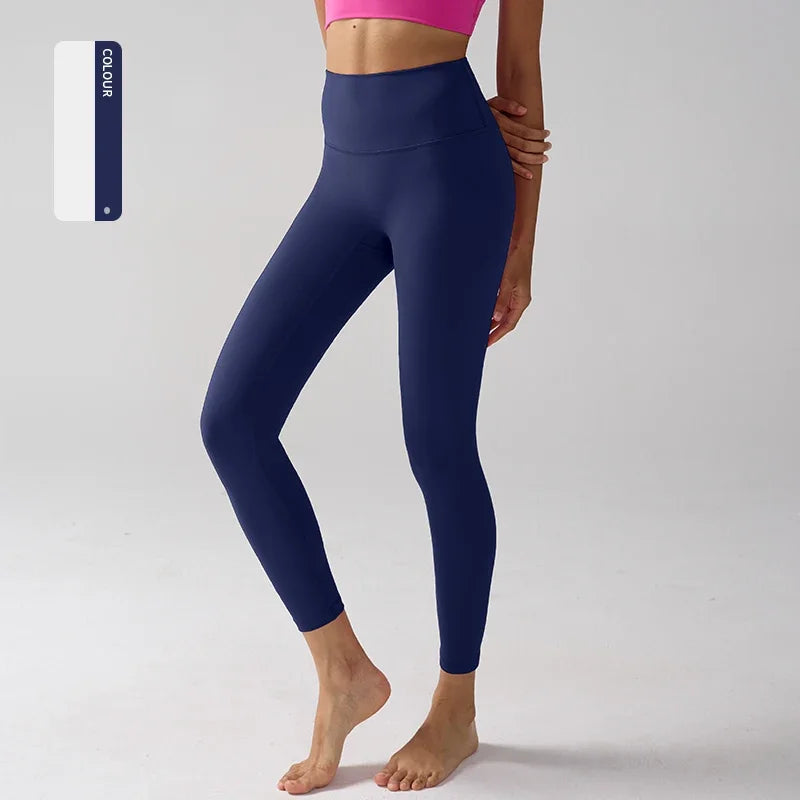 Hohe Taille Nacktgefühl Leggings Frauen Fitness Laufen Yoga Leggings Hosen Energie Gym Enge Leggings Lässige Workout Leggings