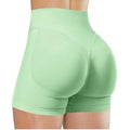 Sommer-Yoga-Shorts mit hoher Taille, modische und sexy Lauf-Fitness-Hosen, einfarbige Yoga-Leggings