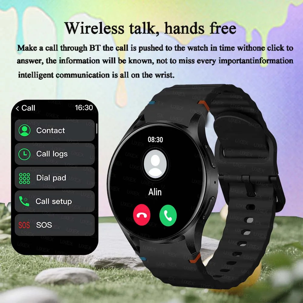 New Men's Health Smart Watch GPS Motion Blood Oxygen Blood Pressure Health Tracking Bluetooth Call Women Sports Smartwatch 2026