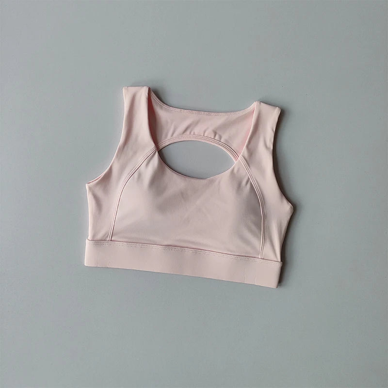 Beautiful Back Sports Underwear Shock-proof Running Anti-sagging Yoga Bra High-intensity Training Top Fitness Clothing Vest