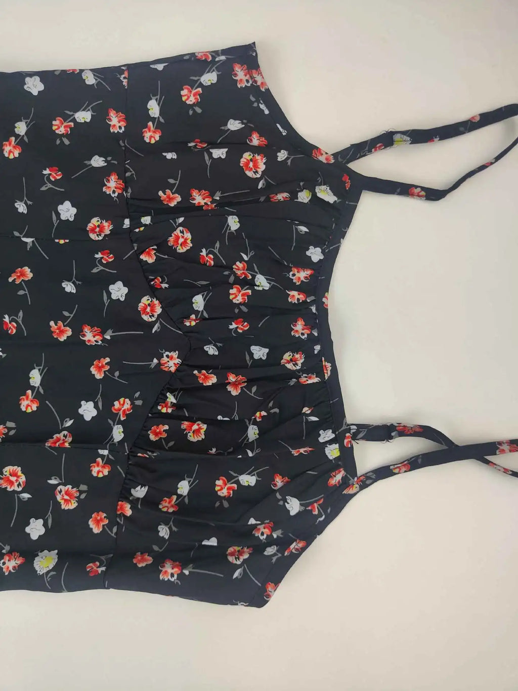 Elegantes Damen-Blumenkleid für Strandurlaub und Streetwear, Sexy Tief Ausgeschnittenes Strandparty-Kleid mit Schlitz, Schickes Bodycon-Kleid Ärmellos für Damen