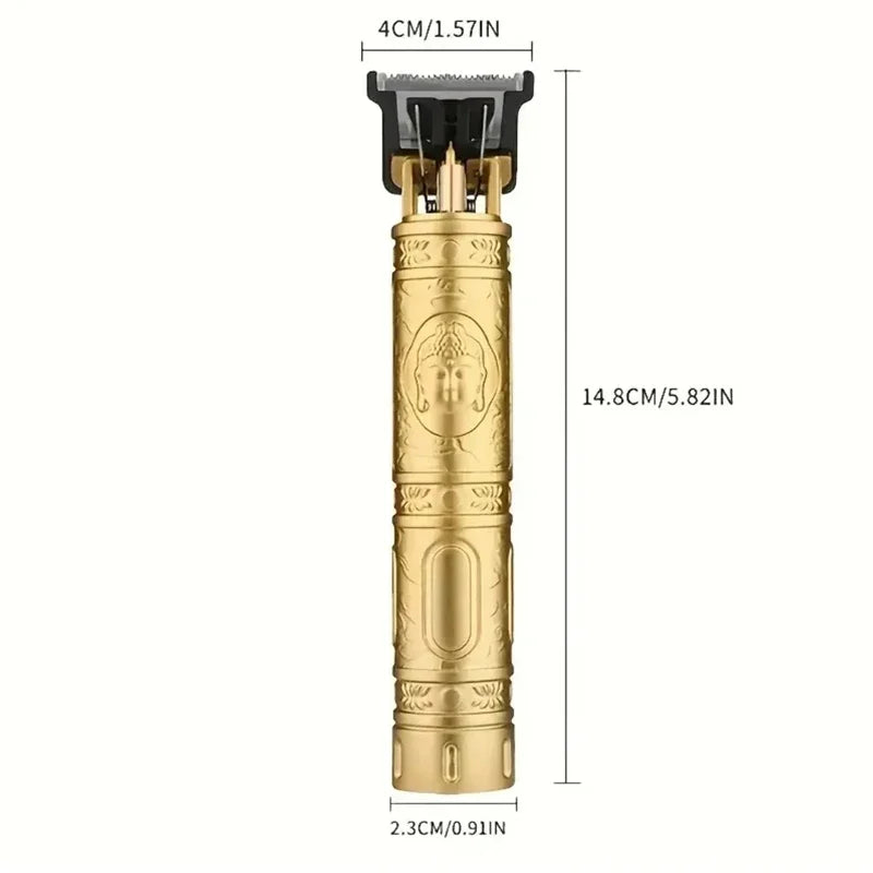T9 Vintage Haarschneidemaschine Freund Vater Freund Geschenk Tragbare USB wiederaufladbare professionelle Carving Bart Haarschneider Maschine