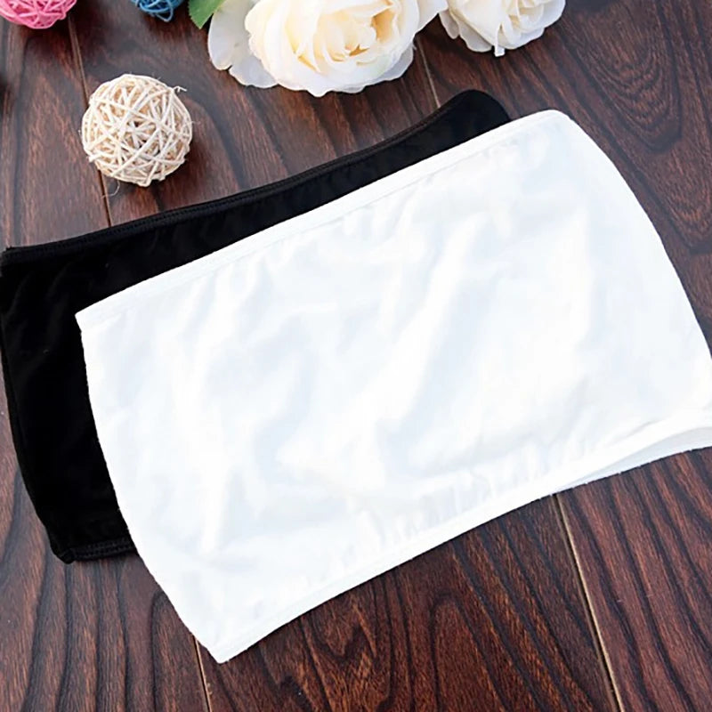 Sommer Frauen sexy Tube Top träger lose Bandeau ärmellose Sport-BH Unterwäsche Wrap Brust weiche bequeme Tube Tops für Lady Girl