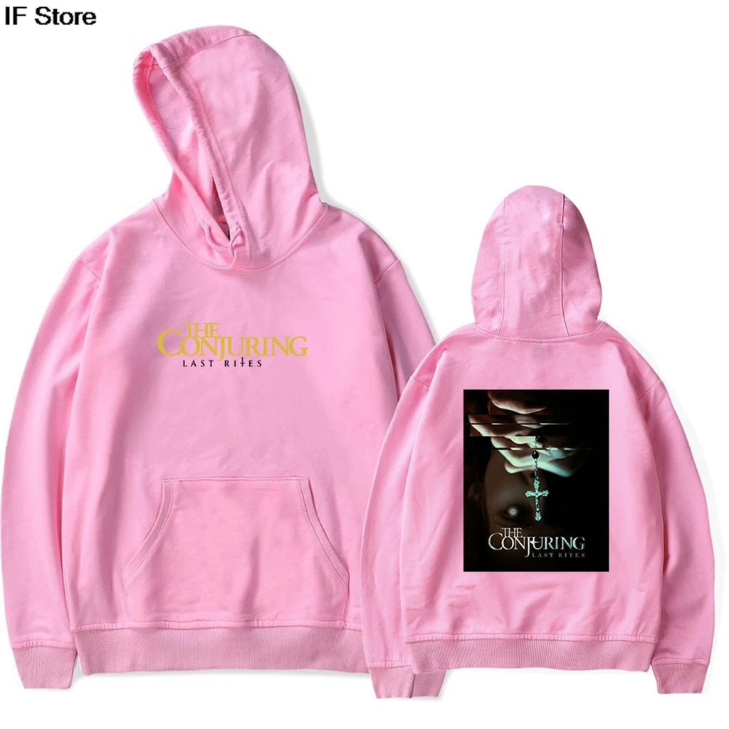 The Conjuring Last Rites Hoodies Cosplay Pullover Tv Show Sweatshirt Hip Hop Kleidung Mode Langarm Damen Herren Hoody