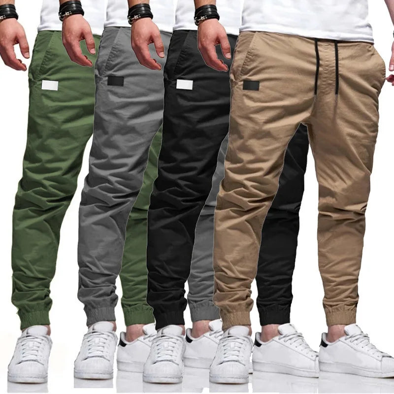 Neue männer Casual Sport Hosen Jogginghose Männlichen Jogger Cargo Harem Bleistift Hosen Hosen Multi-tasche Sweatwear