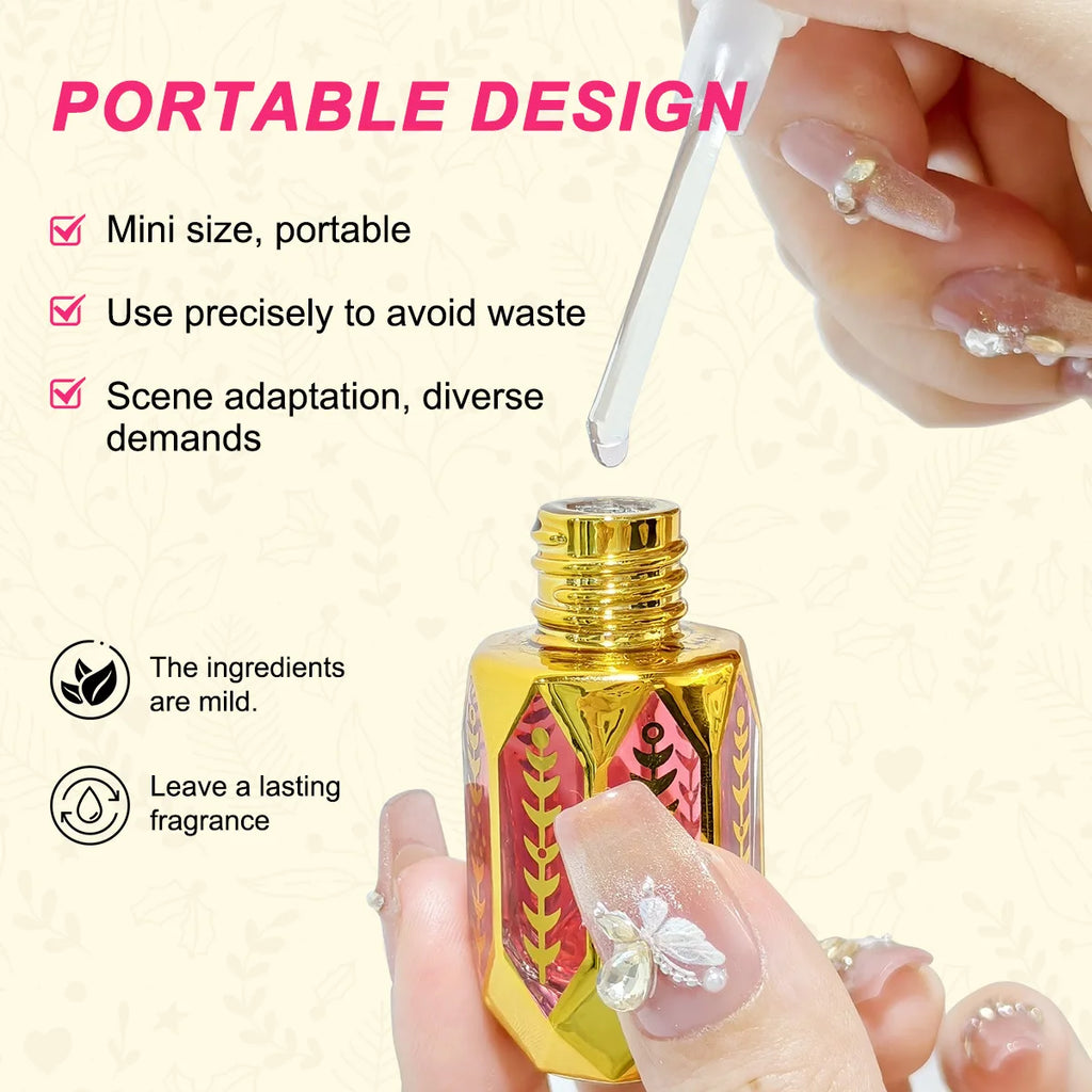 10 ml arabisches Parfüm für den Nahen Osten, dickes Duftöl, der Körpergeruch abdeckt, Eau de Parfum, langlebig, tragbar, Dropper-Parfums