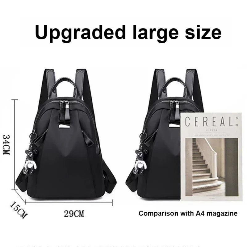 1 Stück trendiger Street-Style-Rucksack für Damen – Oxford-Stoff für Teenager